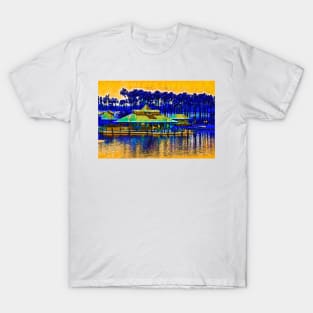 Sunrise At The Boat Dock T-Shirt